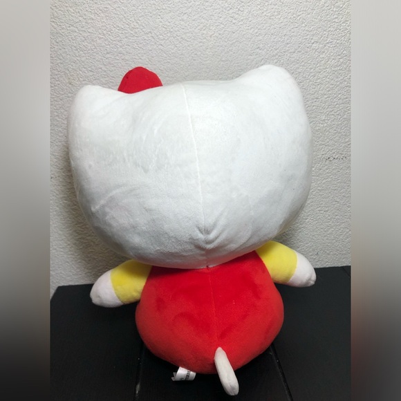 Hello Kitty Stuffed Animal - Red, White, and Yellow - Picture 2 of 5